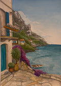 “Afternoon in Amalfi by the Sea”